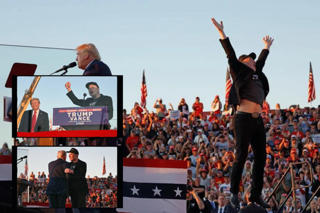 Elon Musk surprises Trump rally, says this is “the last election in America”